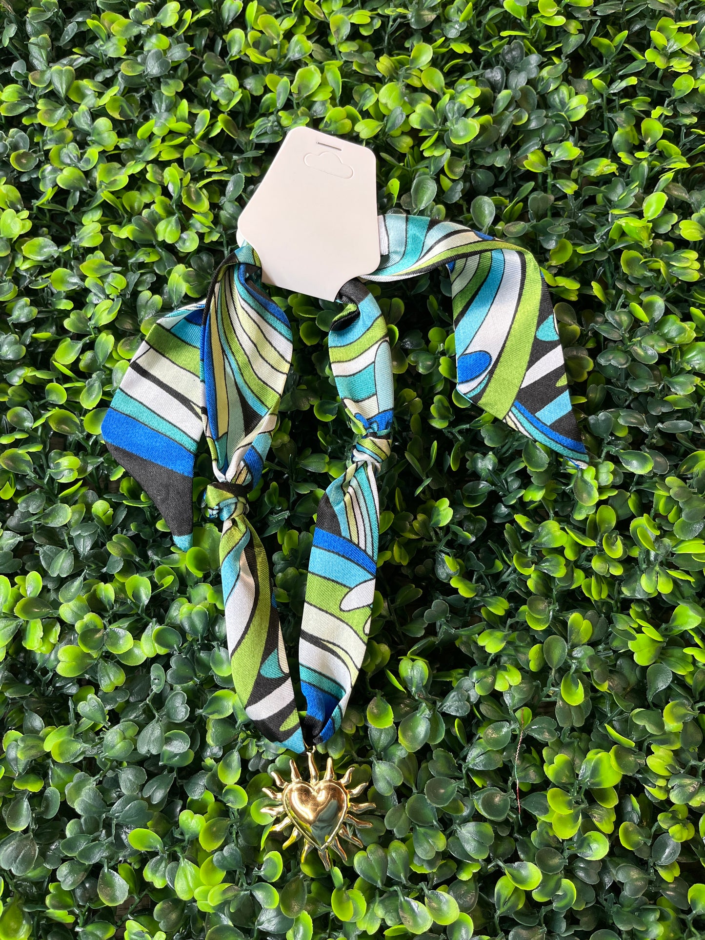 Silk Scarf Necklace