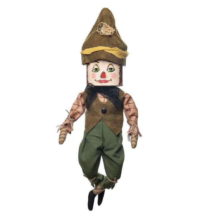 Tobias Scarecrow Gathered Traditions Box Head Art Doll