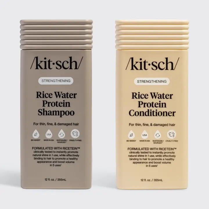Kitsch Strengthening Rice Water Shampoo & Conditioner