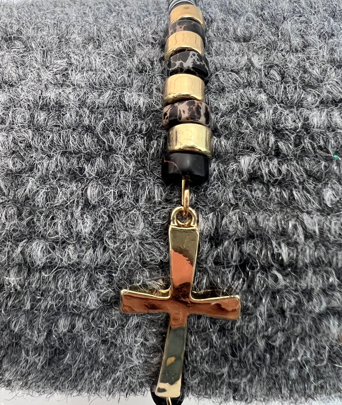 Beaded Bangle Key Chain