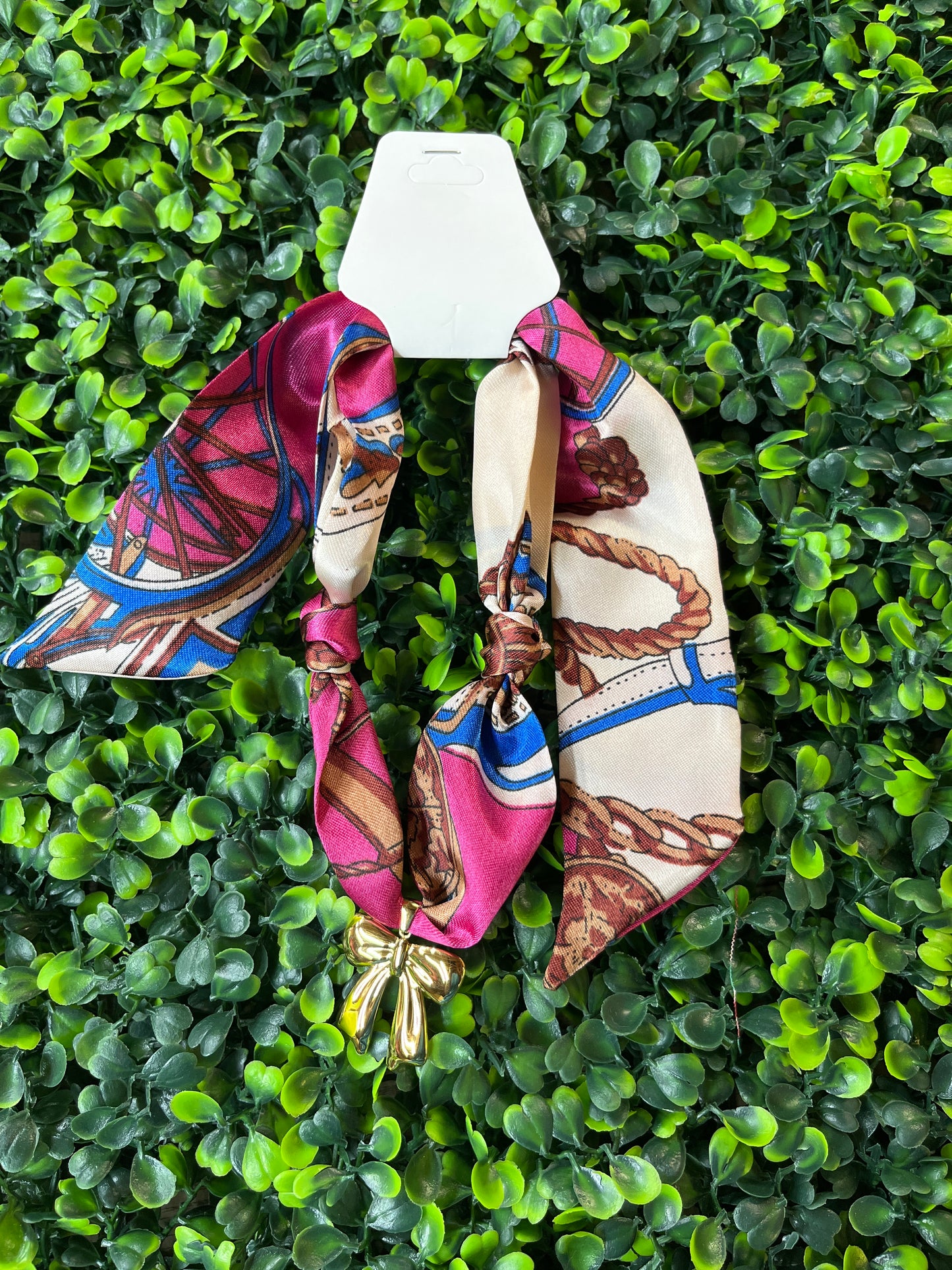 Silk Scarf Necklace