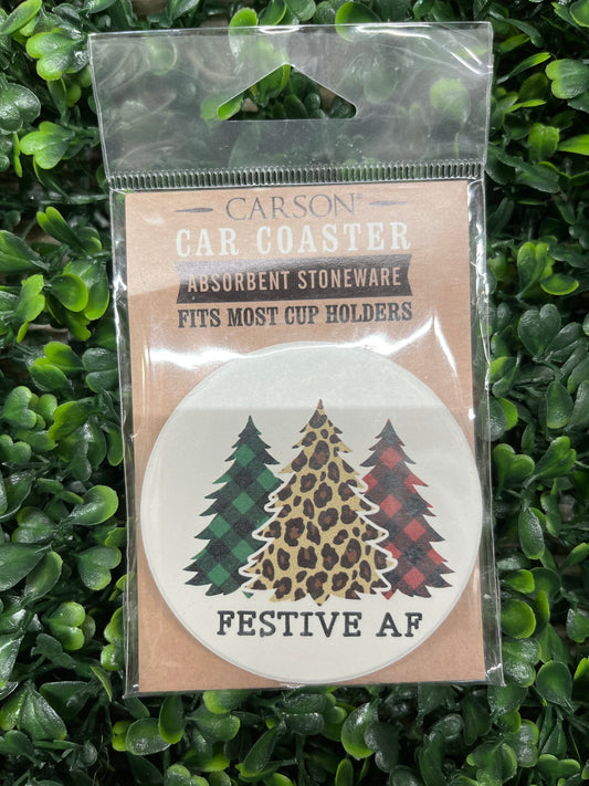 Christmas Car Coaster