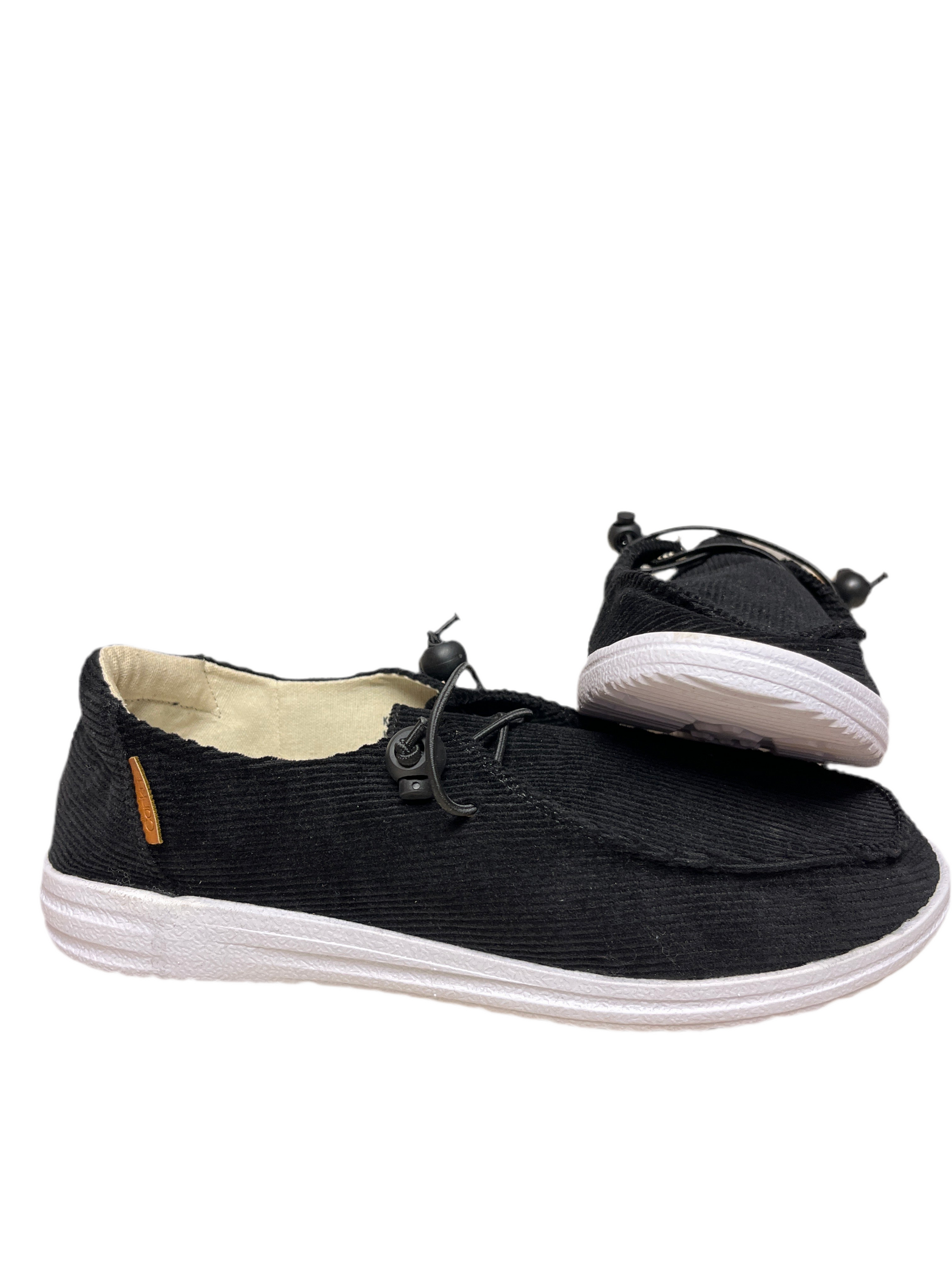 Corky’s Black Corduroy Kayak