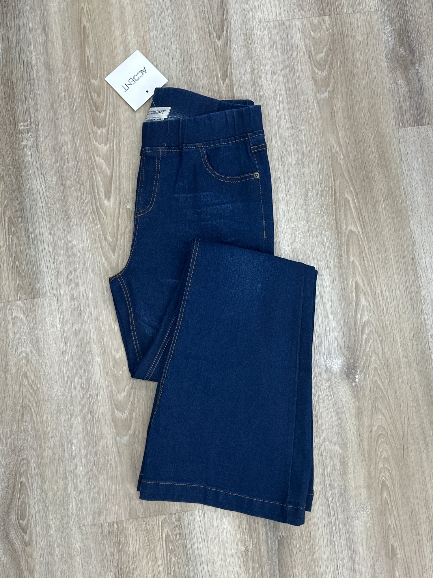 Accent Flare Easy Stretch Denim Jeans