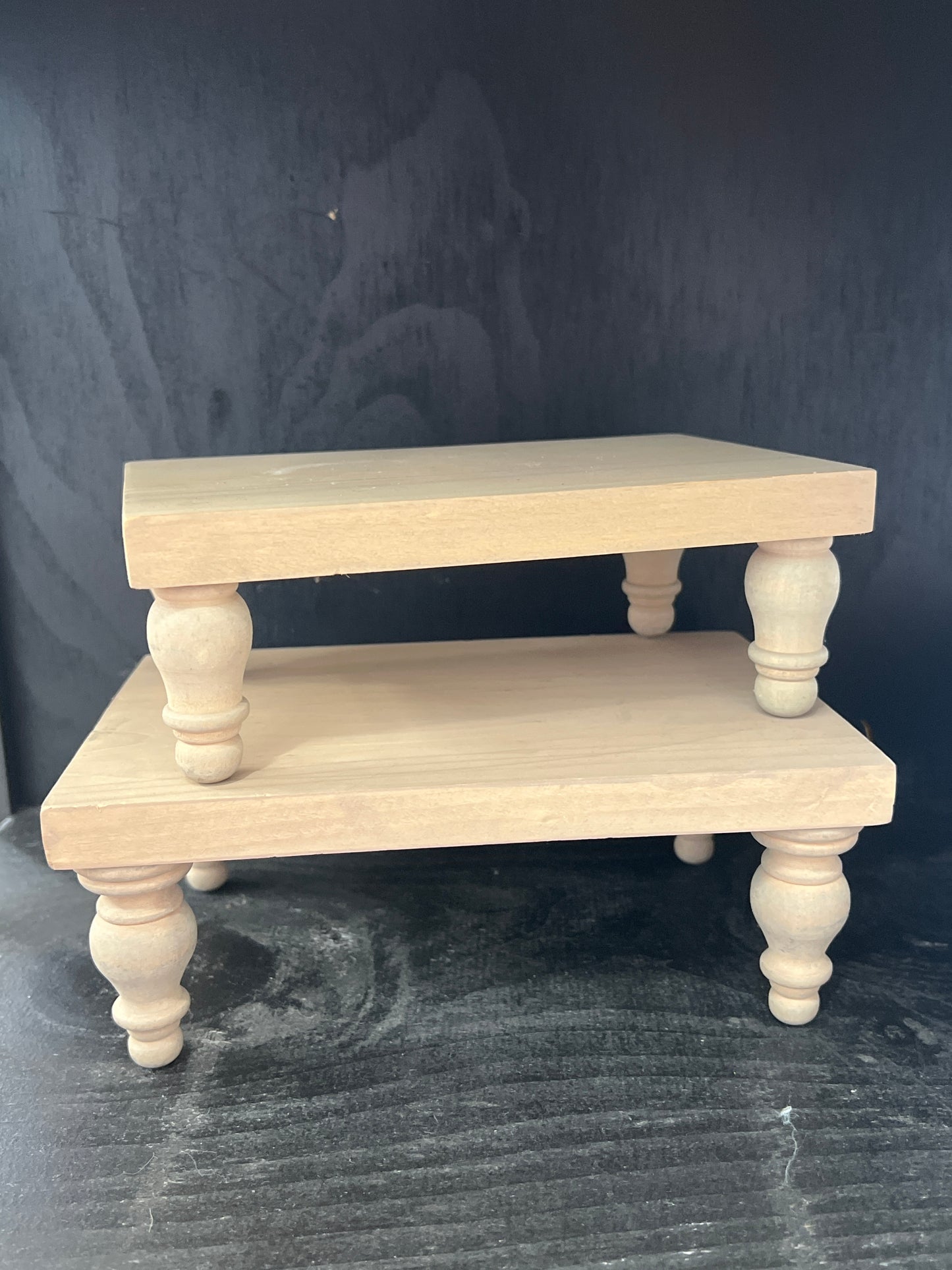Small Natural Wood Riser
