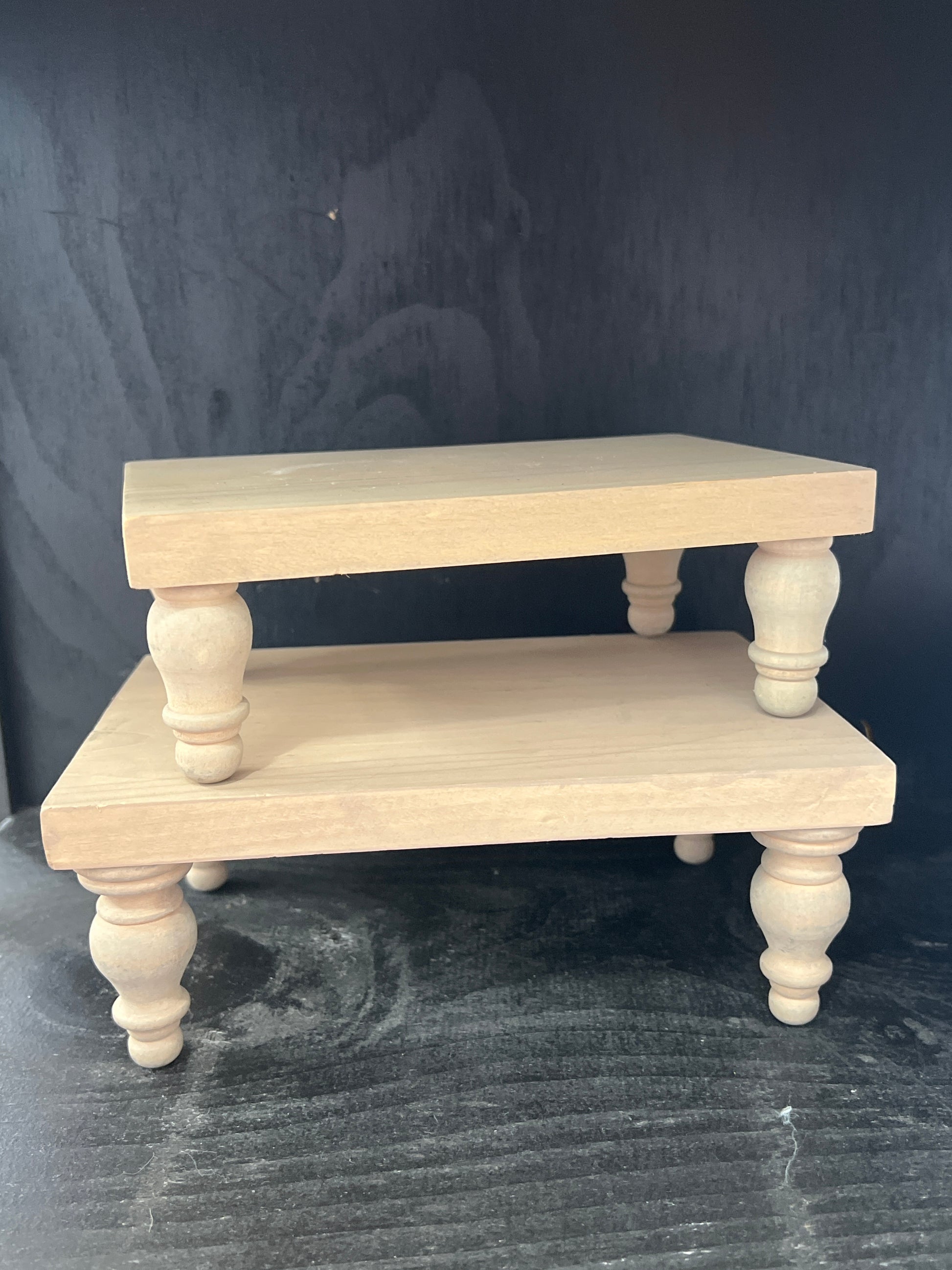 Small Natural Wood Riser