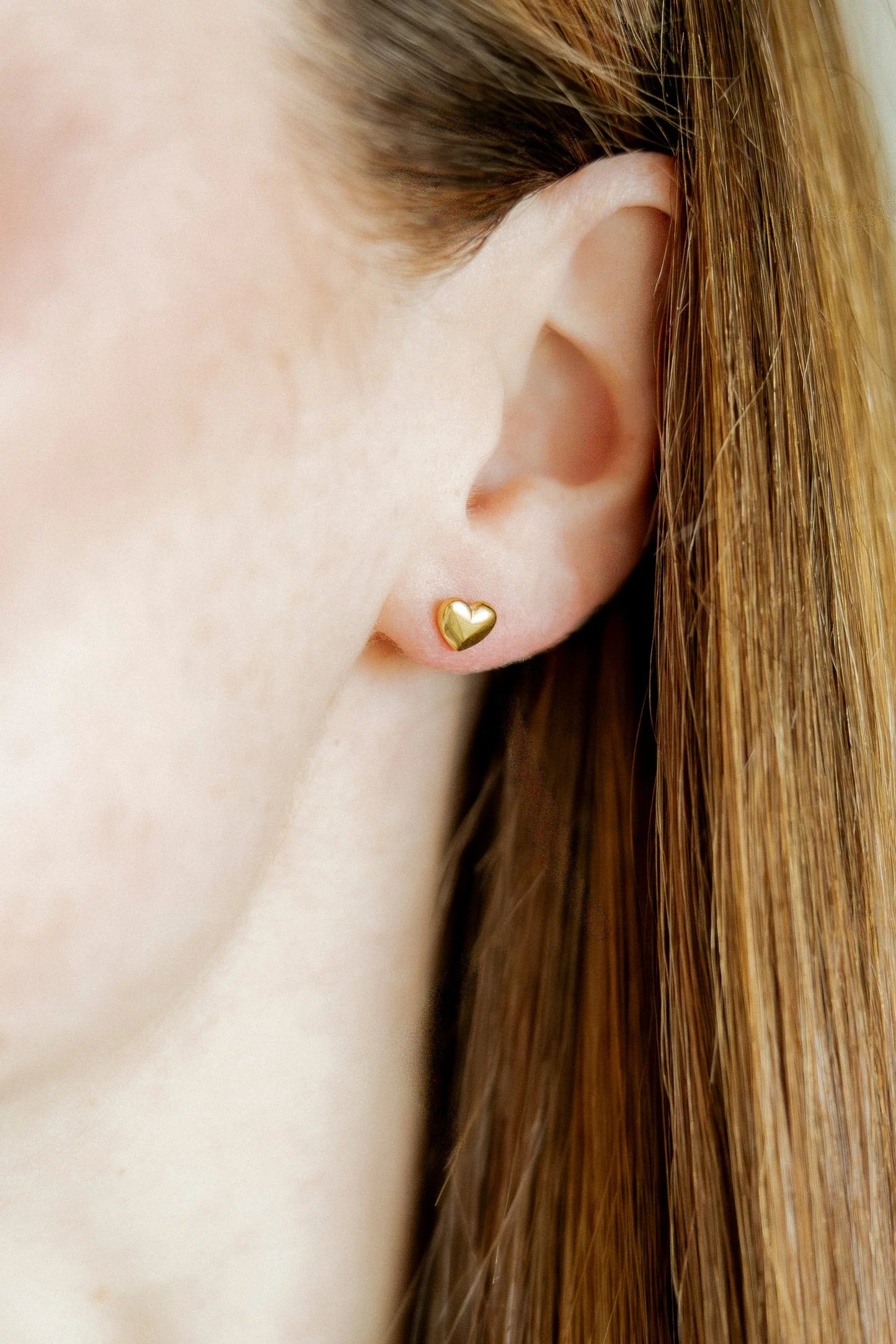 Screwback Stud Earrings - Hadley Gold