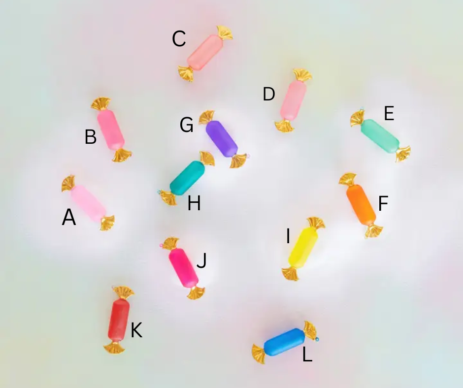 Glitterville Sugar Plum Taffy Candy Ornament