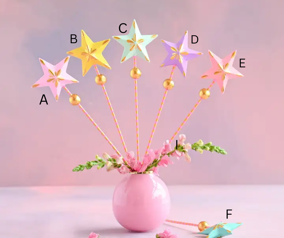 Glitterville Patisserie 18.5" Papermache Wand