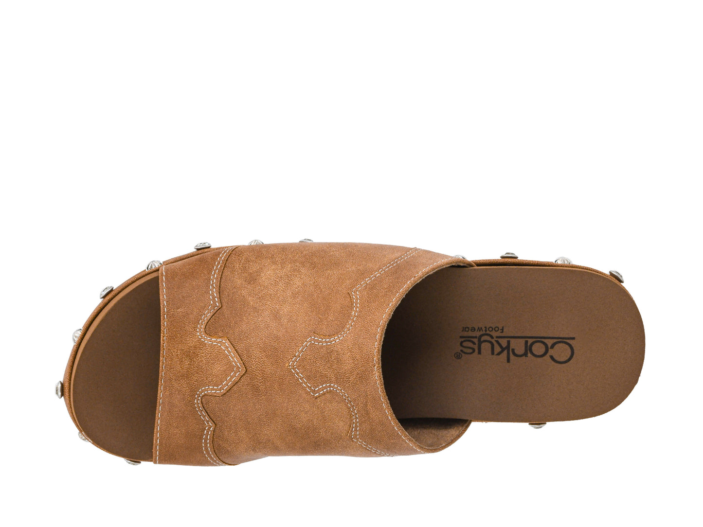 Corky's Actin Up Wedge- Cognac