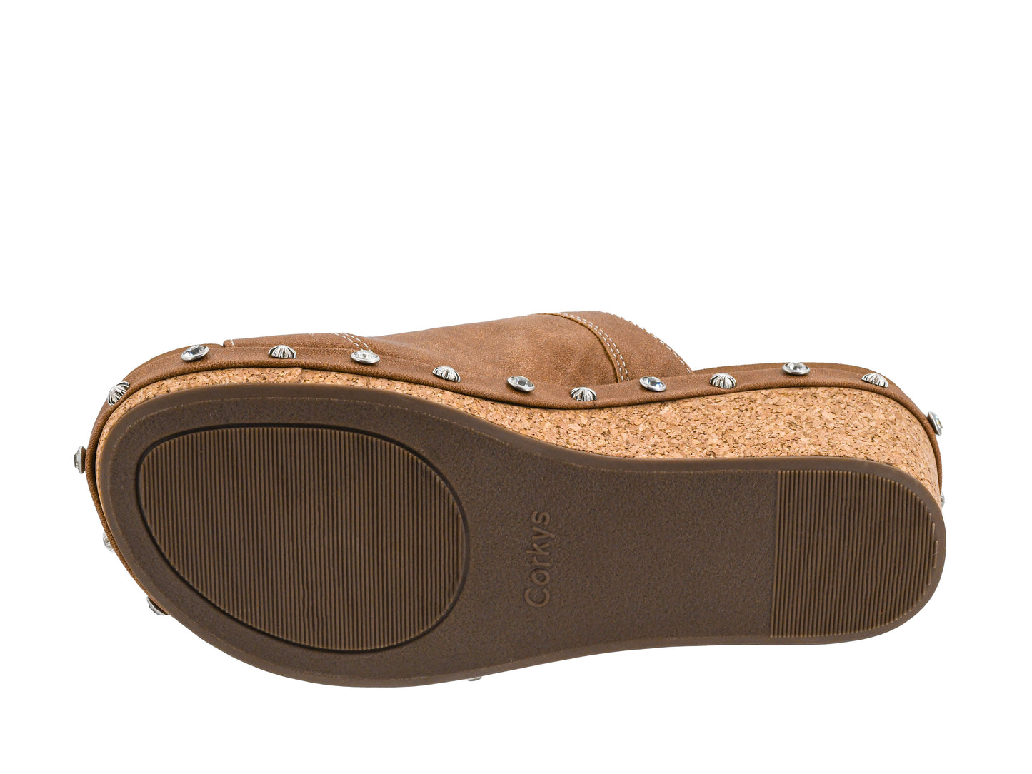 Corky's Actin Up Wedge- Cognac