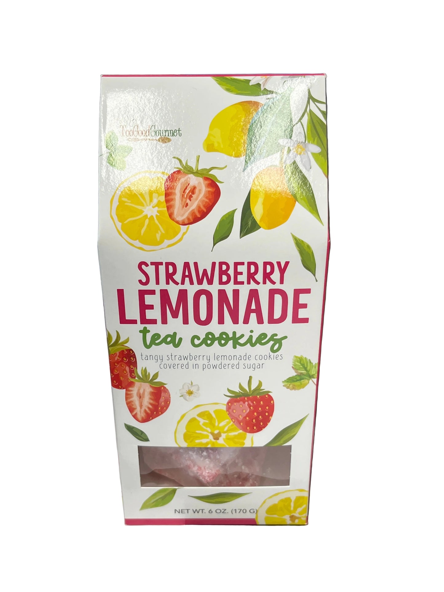 Too Good Gourmet Strawberry Lemonade Tea Cookies