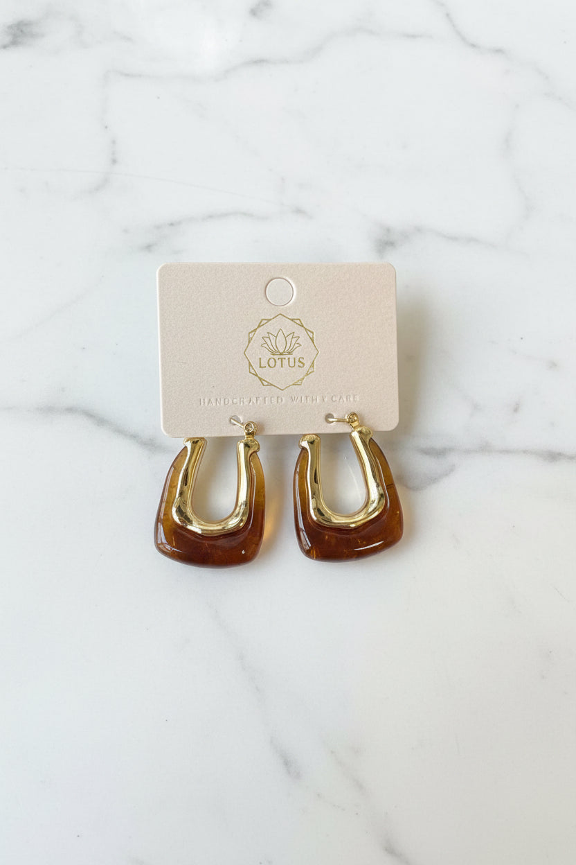 Lotus Jewelry Studio- Gold Zaria Earrings