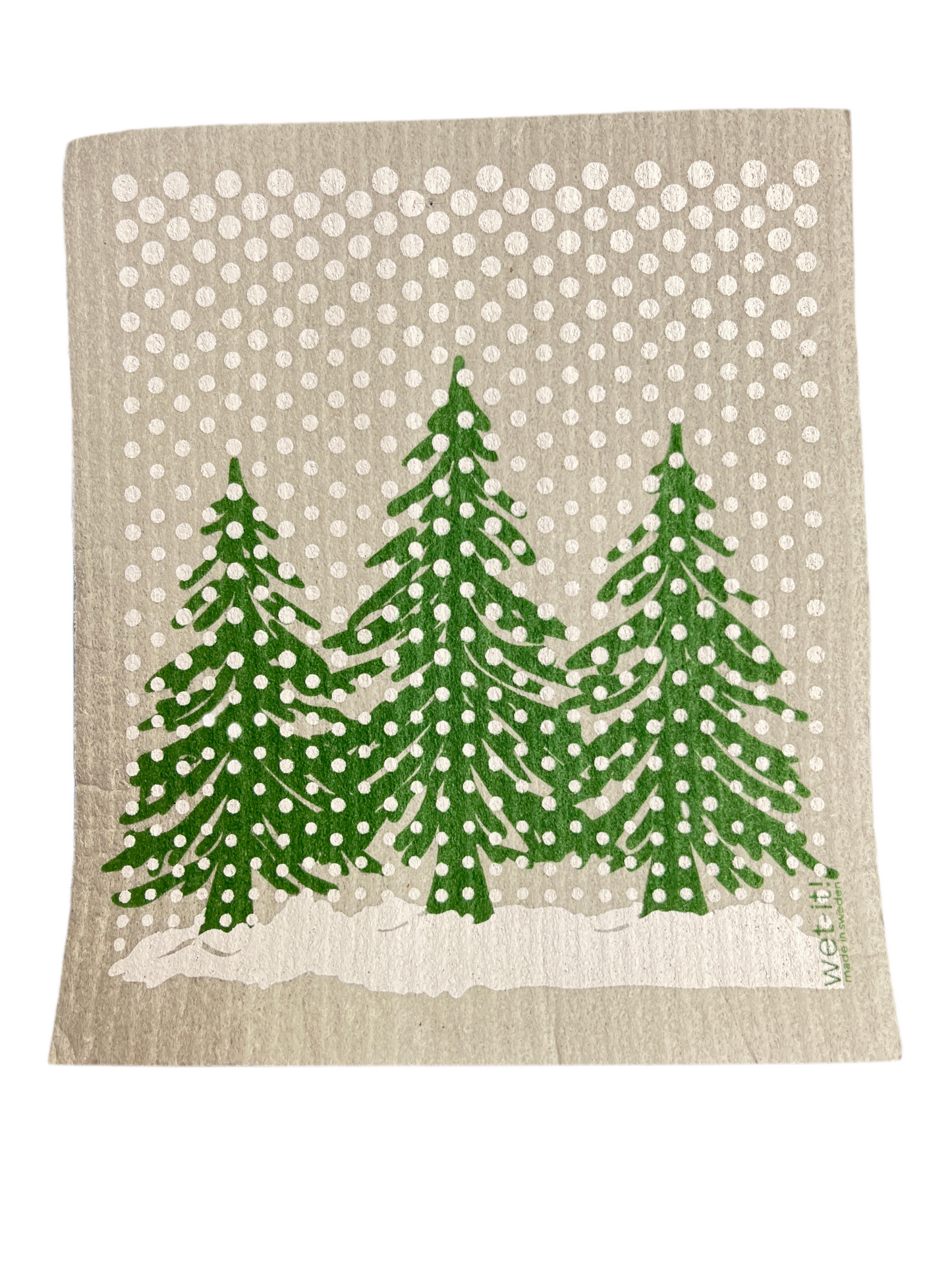 Wet It Winter Country Tree