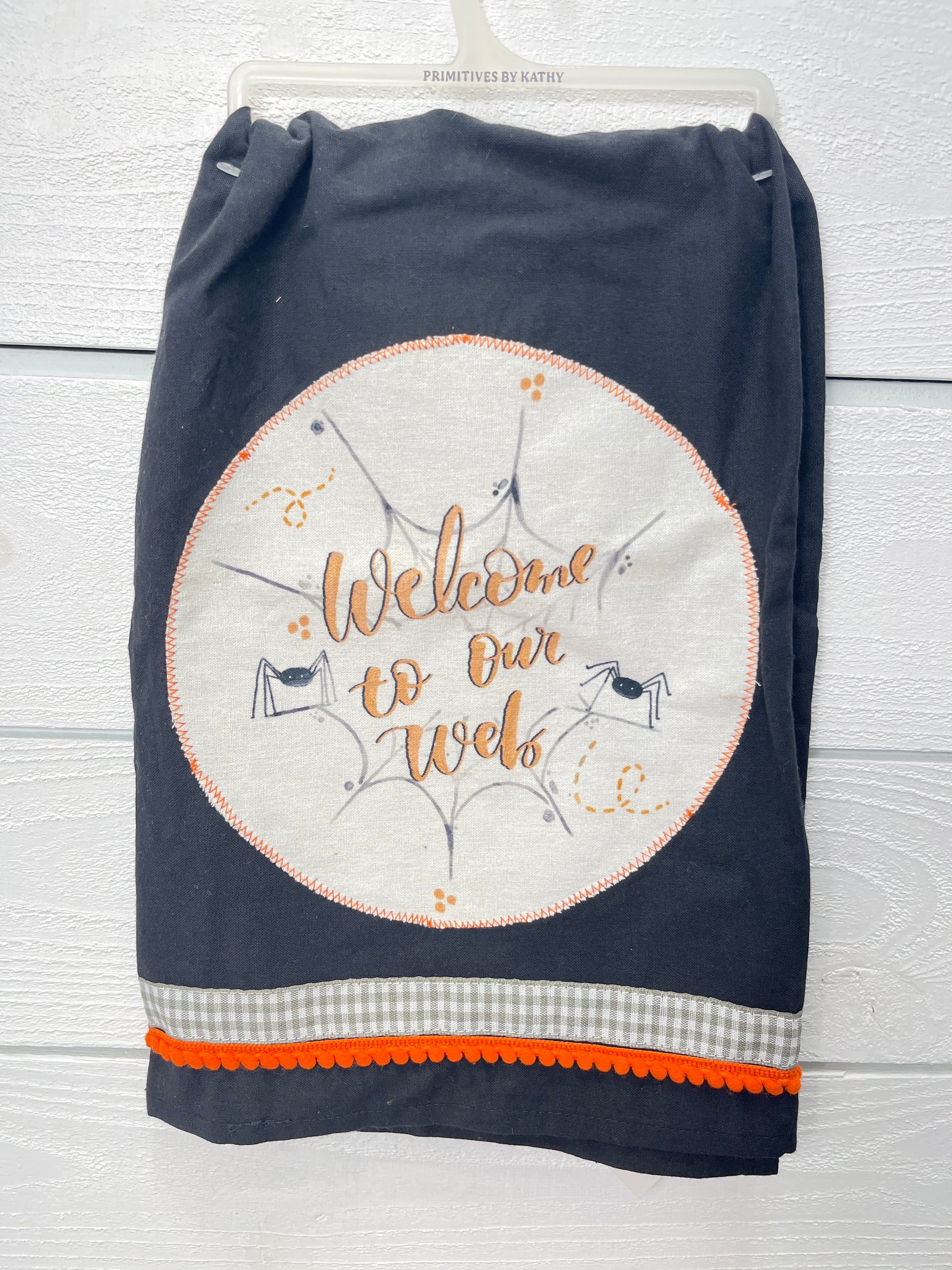 Welcome To Our Web Tea Towel
