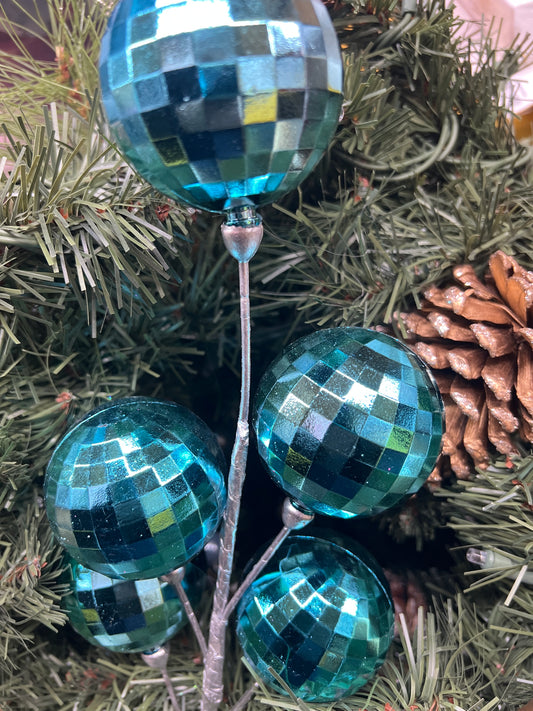 Blue Disco Ball Pick