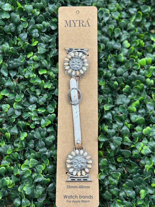 Myra Coquese Leather Watch Band