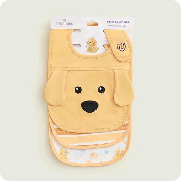 Warmies Golden Dog Bib Set