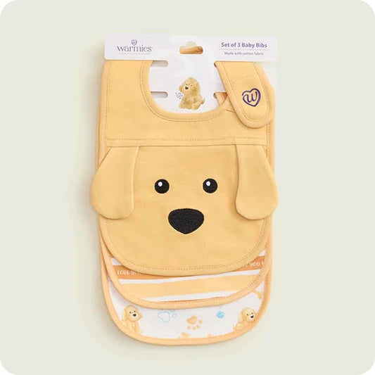 Warmies Golden Dog Bib Set