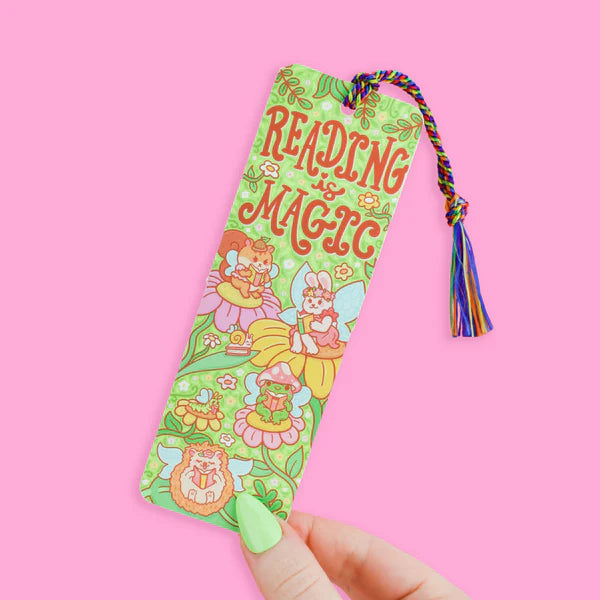 Reading Is Magic Fairy Critters Bookmark