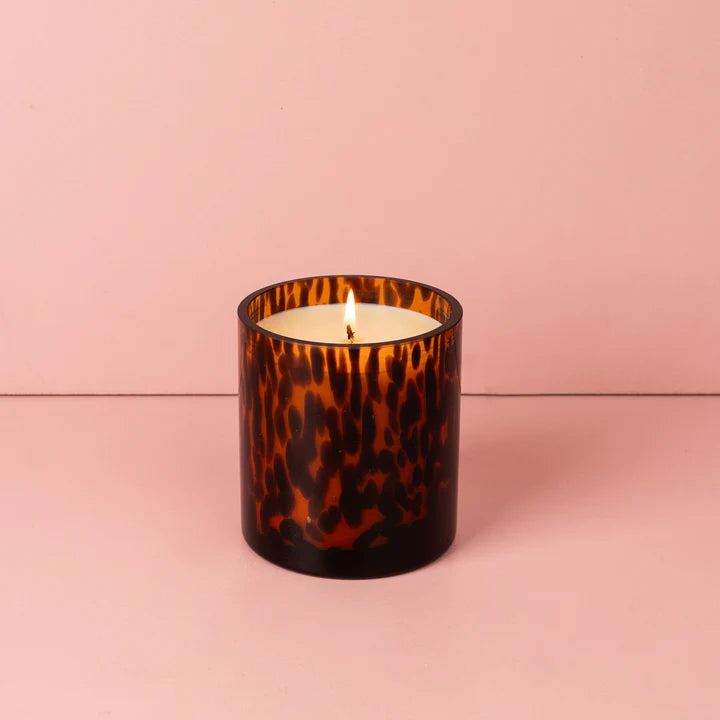 Sweet Grace Brown Tortoise Design Candle
