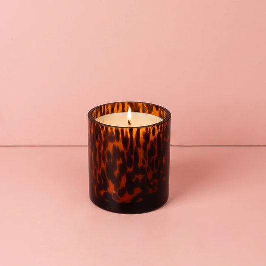 Sweet Grace Brown Tortoise Design Candle