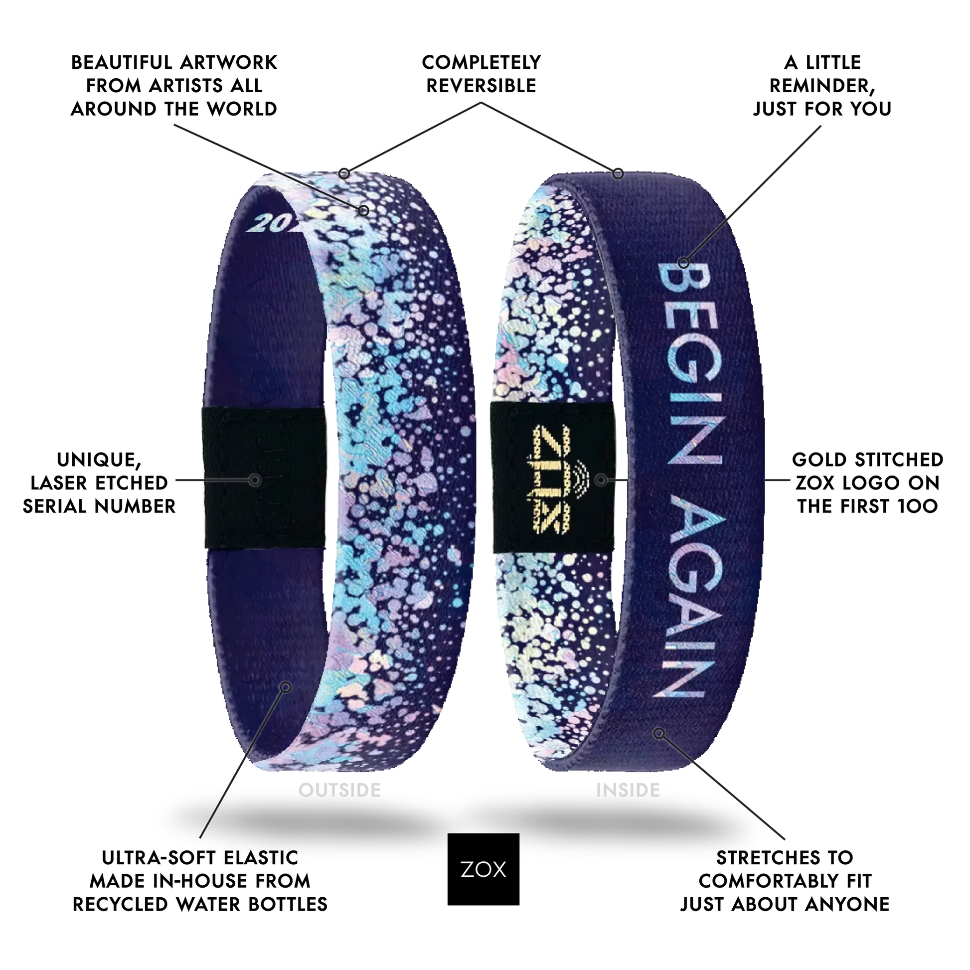 ZOX Begin Again Interactive Bracelet