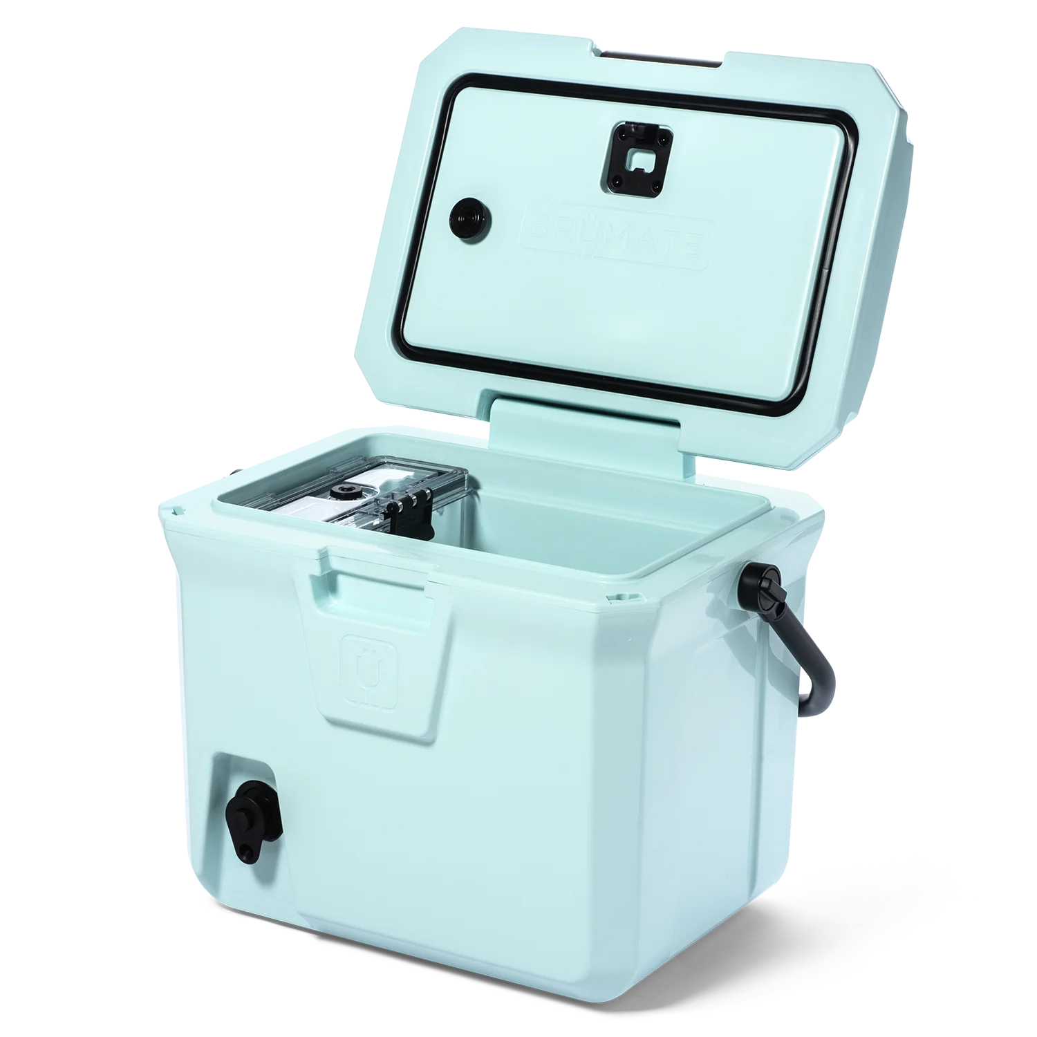 BrüTank 20-Quart Easy-Carry Cooler- Blue Agave