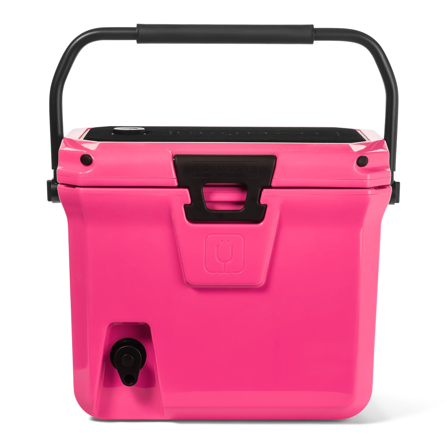 BrüTank 20-Quart Easy-Carry Cooler-Neon Pink