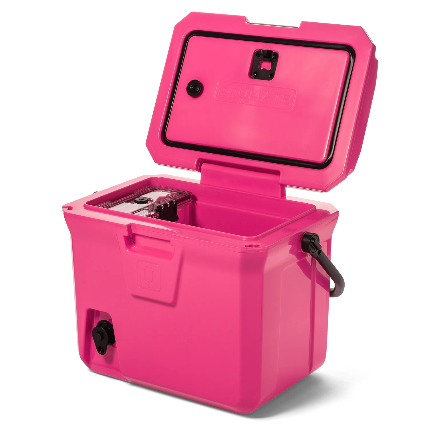 BrüTank 20-Quart Easy-Carry Cooler-Neon Pink