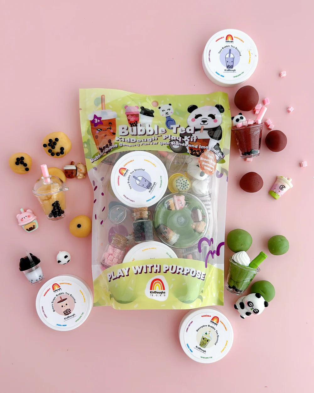 Bubble Tea KidDough Play Kit