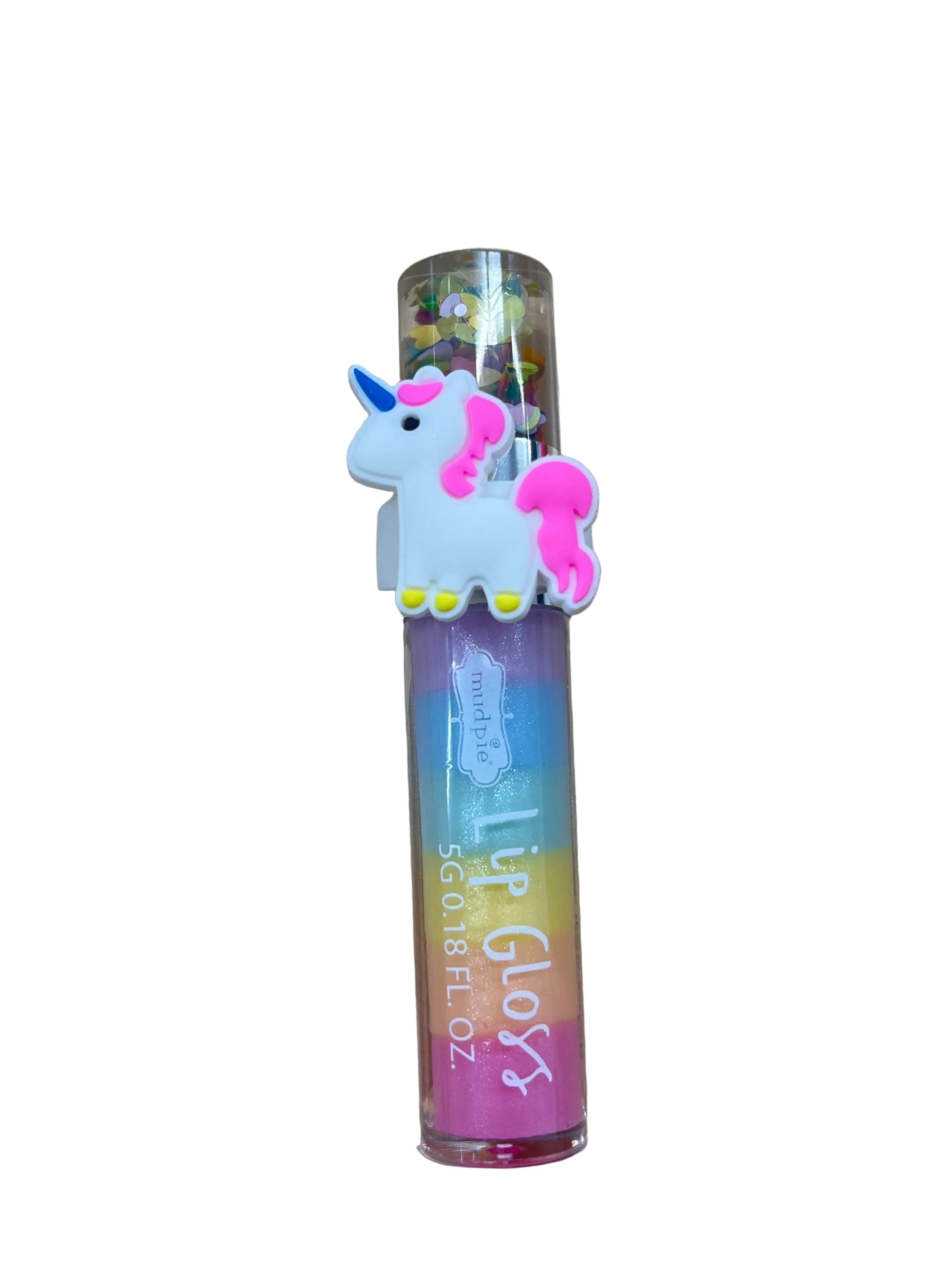 Mud Pie Lip Gloss with Ring Set