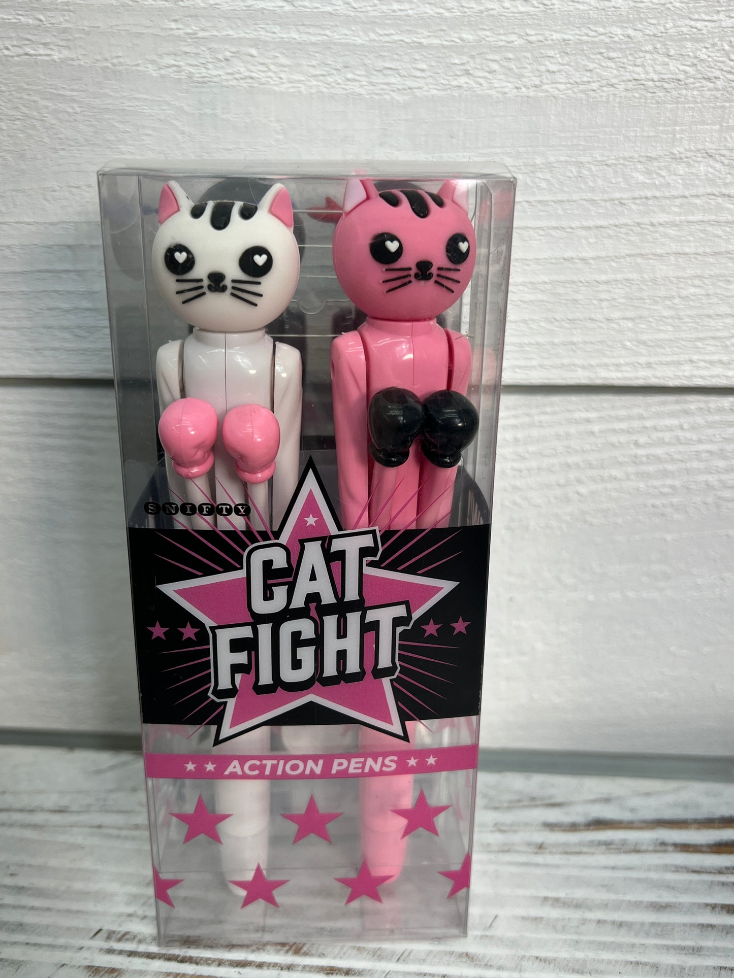 Cat Fight or Ninja Knockout Pen Set