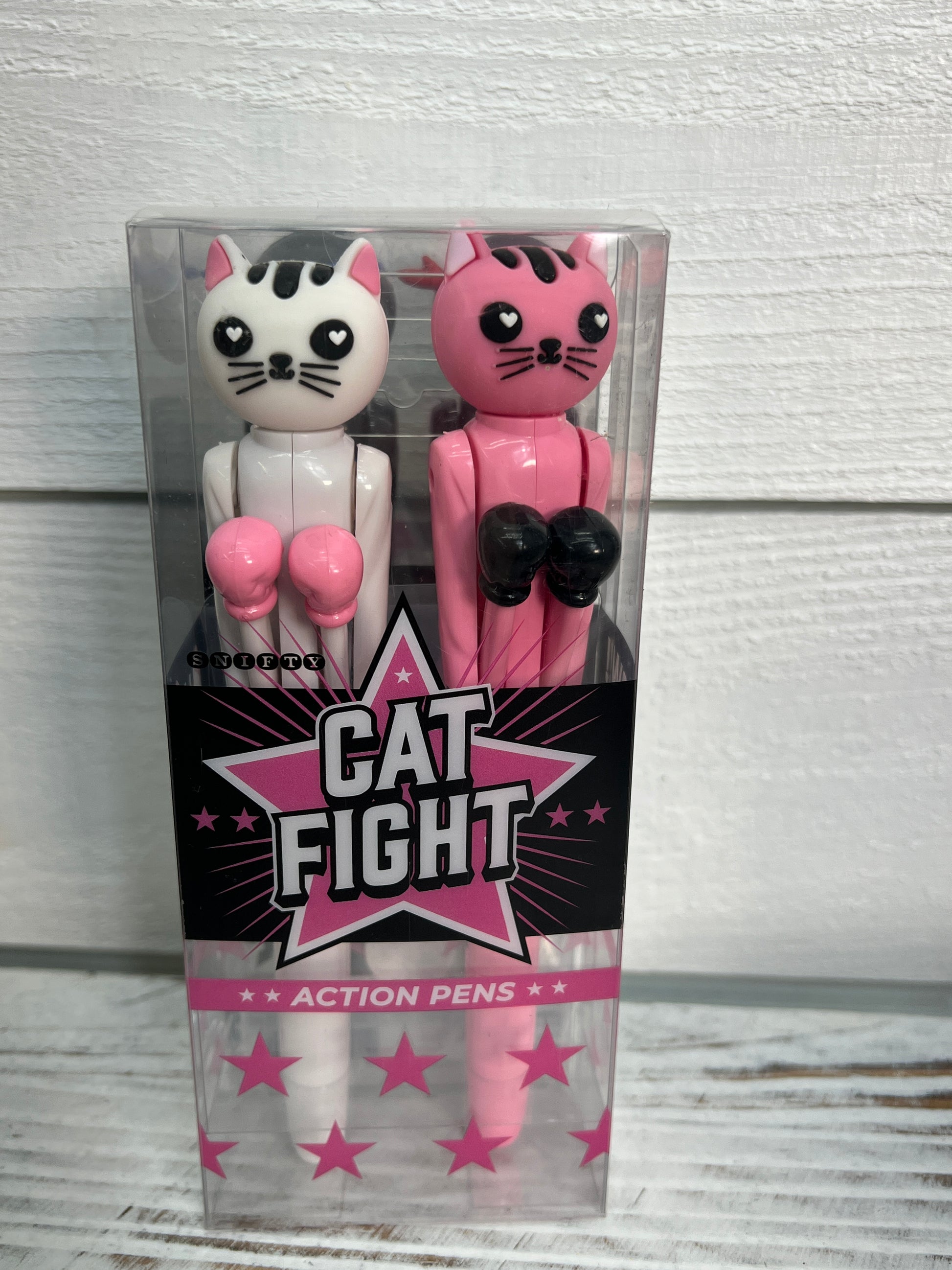 Cat Fight or Ninja Knockout Pen Set