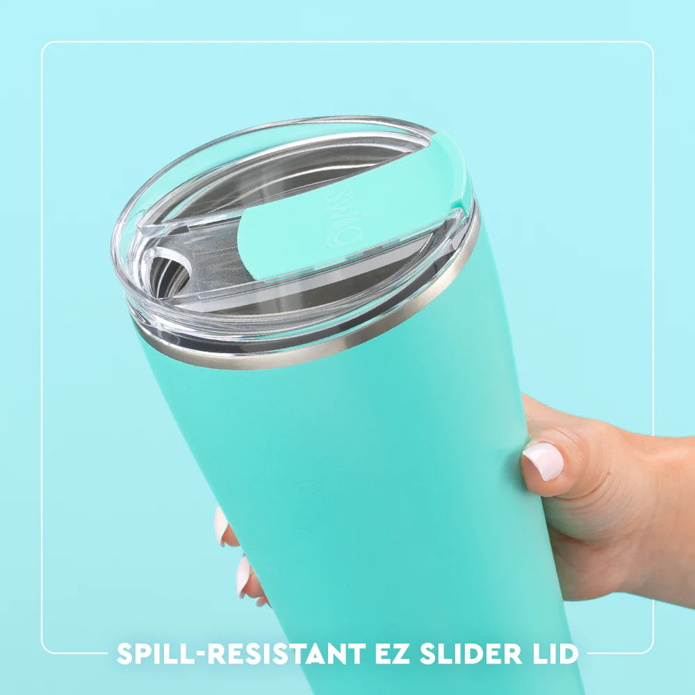 NEW Swig Blue Gingham 32 Oz TUmbler