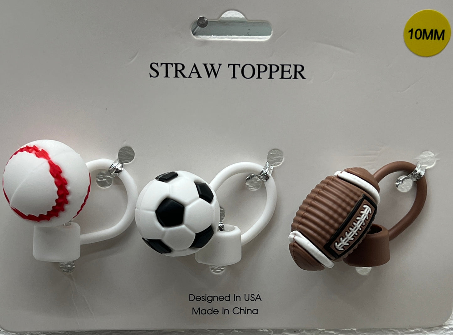 Straw Toppers Set Of 3