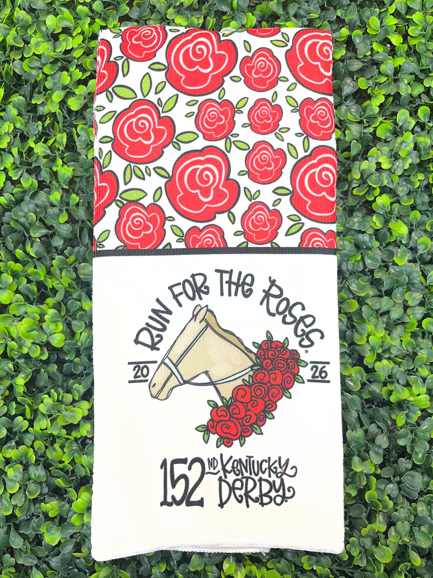 Kentucky Derby Tea Towel