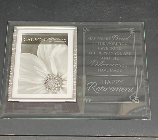 Retirement Glass Frame