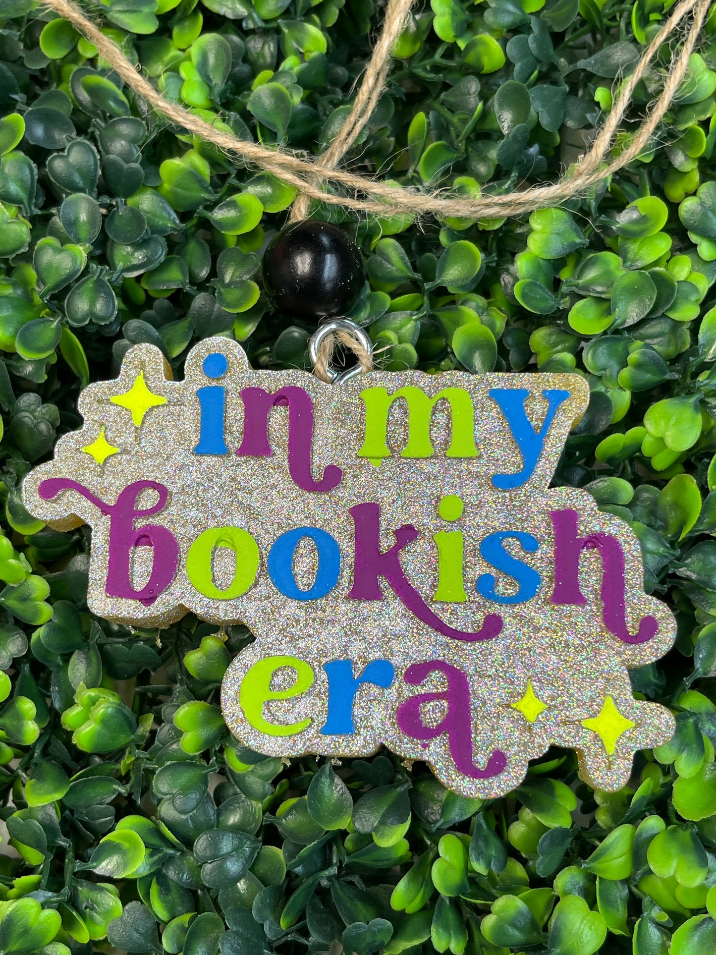 In My Bookish Era Car Freshie