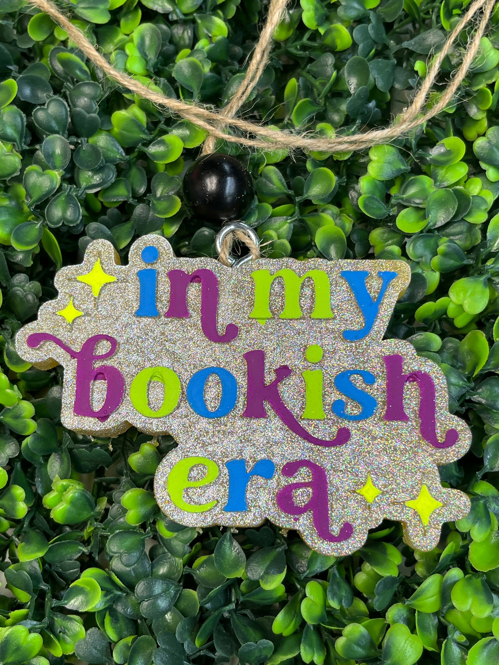 In My Bookish Era Car Freshie