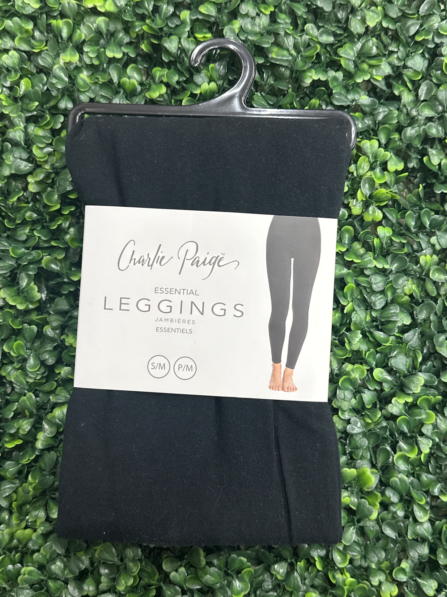 Charlie Paige Basic Black Leggings