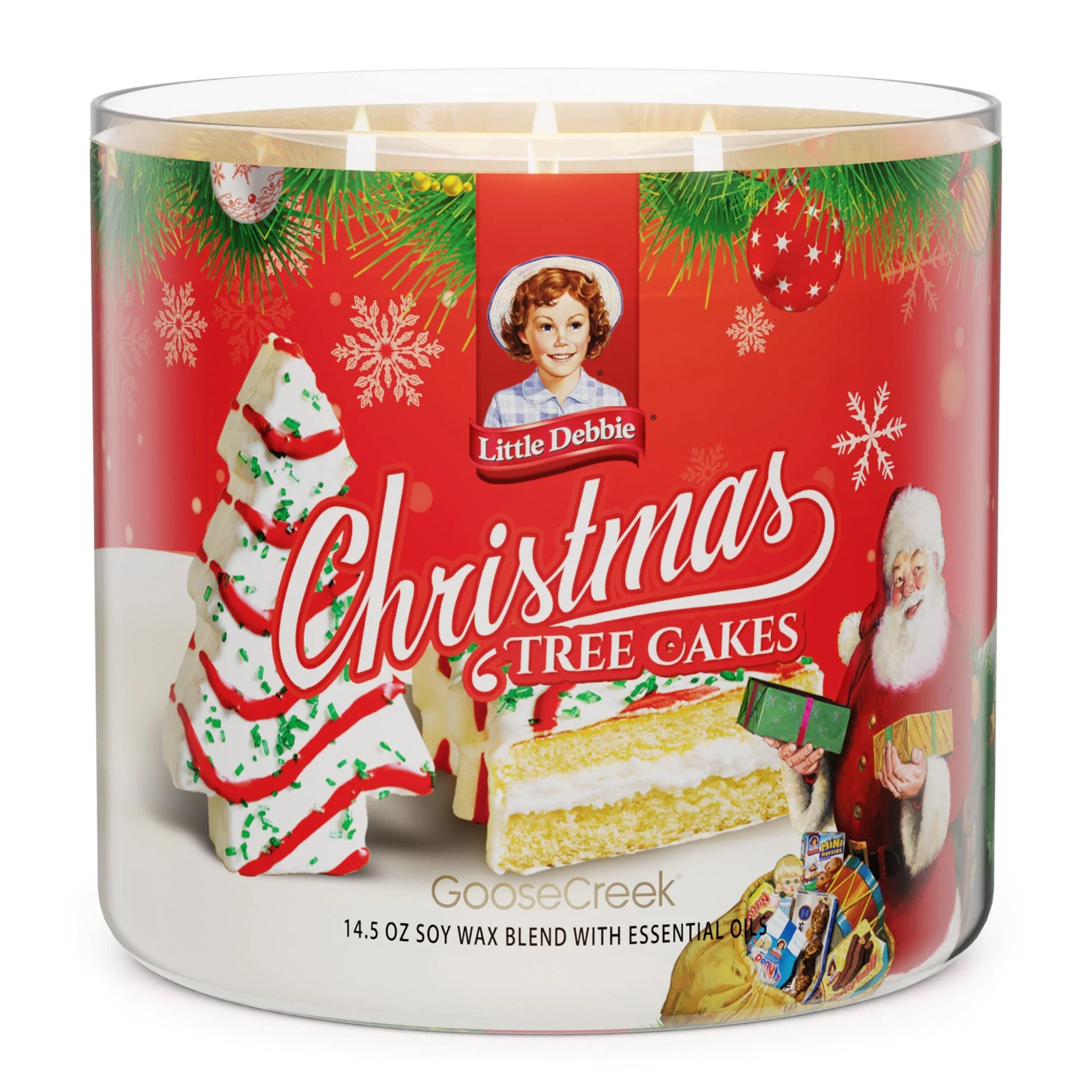 Christmas Tree Cake Candle