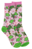 Pink Merry Mischief Tall Sock