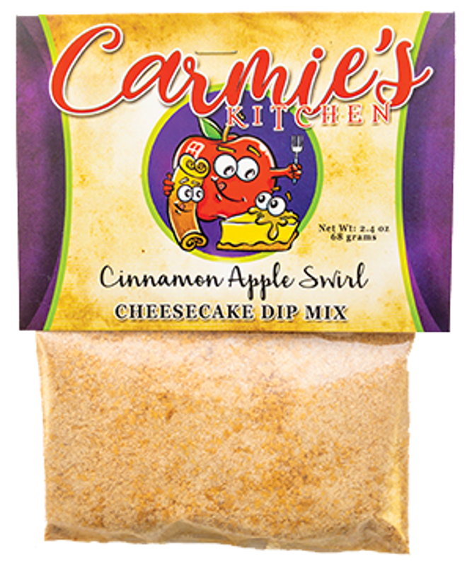 Carmies Cinnamon Apple Swirl Cheesecake Dip Mix
