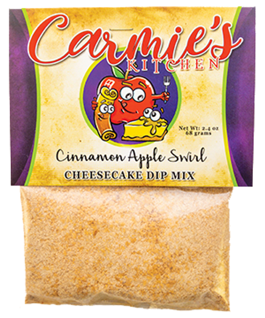 Carmies Cinnamon Apple Swirl Cheesecake Dip Mix