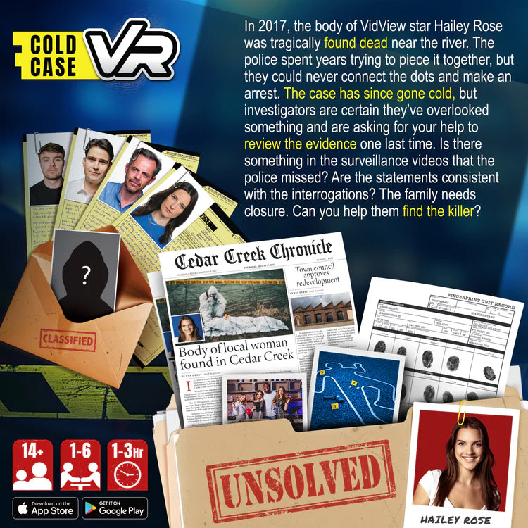 Cold Case VR- The Case of the Fatal Follower