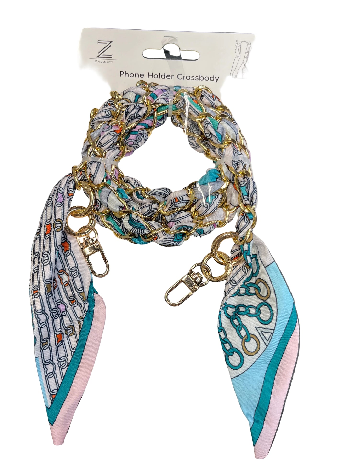 Phone Holder Crossbody Scarf Chain