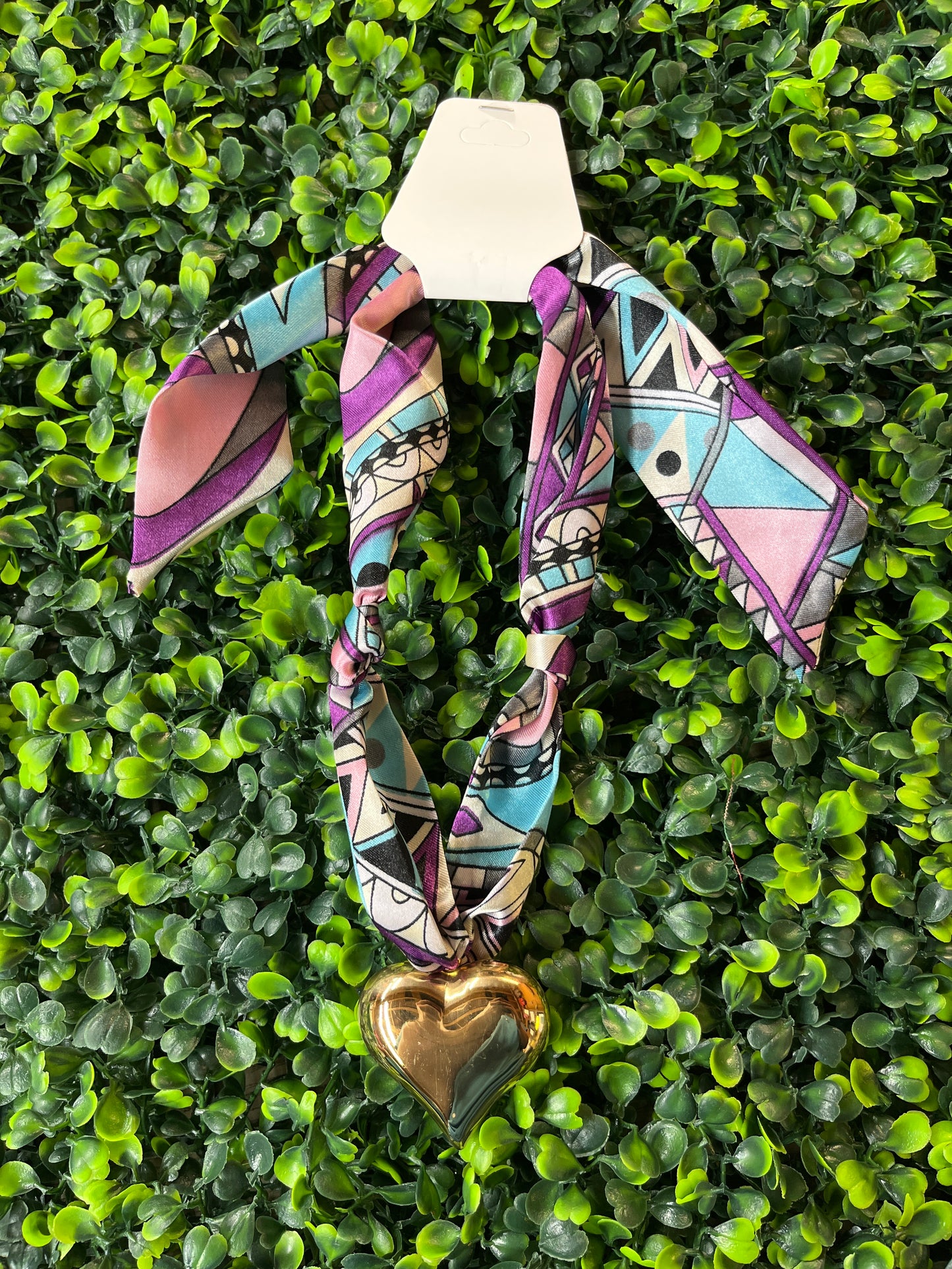 Silk Scarf Necklace