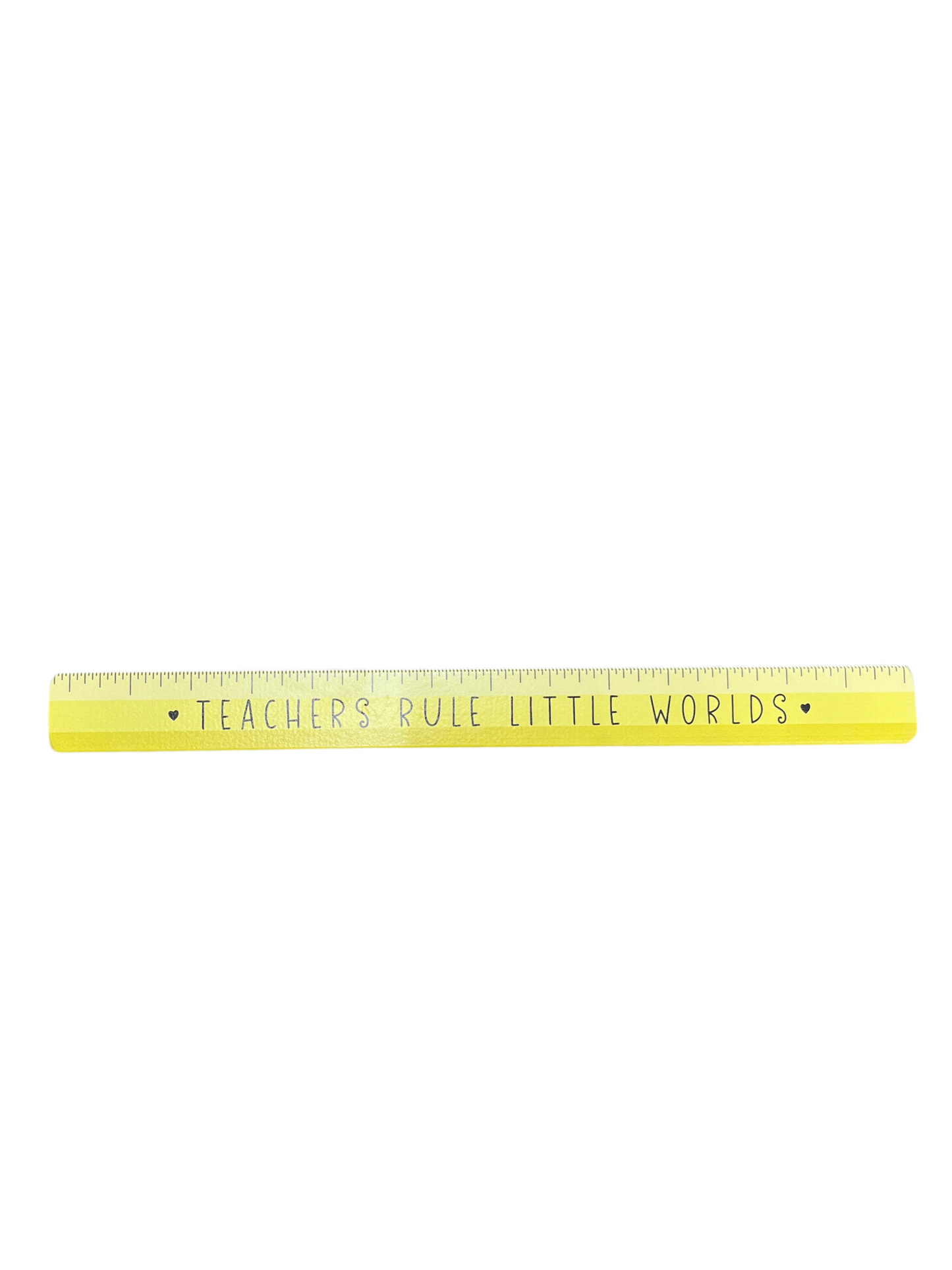Teachers Rule Ruler Block Sign