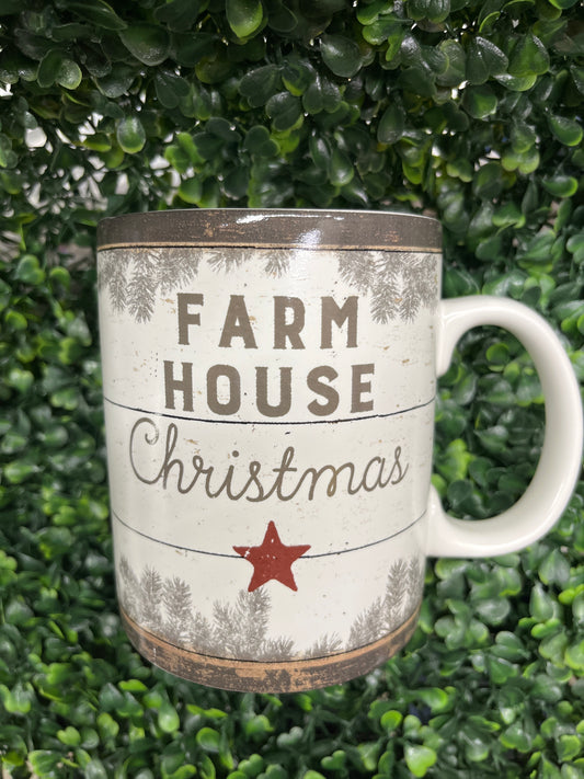 Farmhouse Christmas Mug